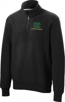 Sport-Tek Super Heavyweight 1/4-Zip Pullover Sweatshirt, Black